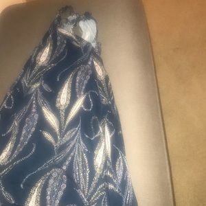 Blue dress